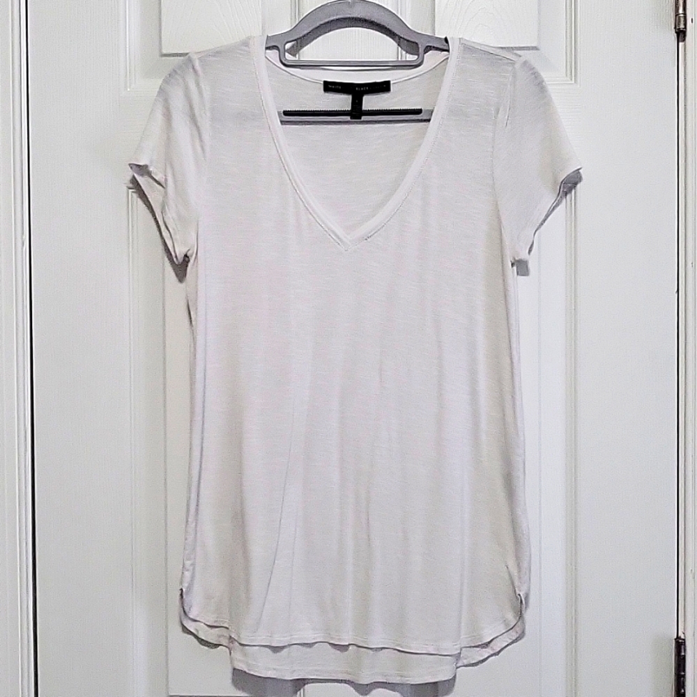 White House Black Market shimmer tee